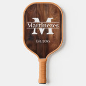 カスタムファミリ名 ピックルボールラケット (裏面)