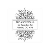 カスタムファミリ名 ラバースタンプ (インプリント)