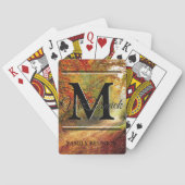 カスタムファミリ懇親会トランプ- パーソナライズされた トランプ (裏面)