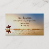 カスタムファリアトリマー乗馬ホー気にフ 名刺 (正面)
