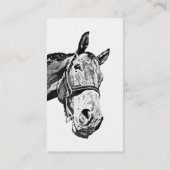 カスタムファリアトリマー馬名刺 名刺 (裏面)