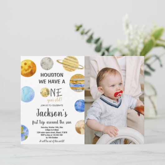 カスタムファンタジーパーティー招待状 招待状 (スタンド正面)