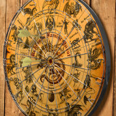 カスタムファンタジーヴィンテージ家紋ギフト ダーツボード