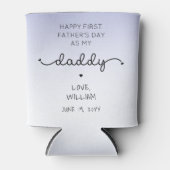 カスタムファースト父の日ニューパパ記念ギフト 缶クーラー (正面)