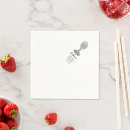 カスタムファースト聖餐式パーティー スタンダードカクテルナプキン