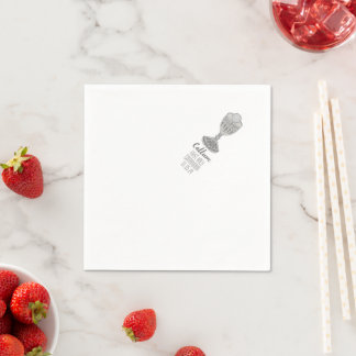 カスタムファースト聖餐式パーティー スタンダードカクテルナプキン