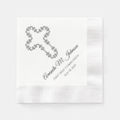 カスタムファースト・ホリー・コミュニオンナプキンス 縁ありカクテルナプキン (正面)