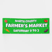 カスタムファーマーズマーケットバナー 横断幕 (横)