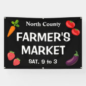 カスタムファーマーズマーケットバナー 横断幕 (横)