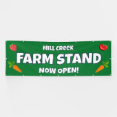 カスタムファームスタンドバナー 横断幕 (横)