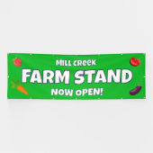 カスタムファームスタンドバナー 横断幕 (横)