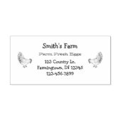 カスタムファーム生卵 ラバースタンプ (インプリント)