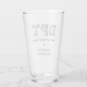 カスタムフィジカルセラピーDPTドクター タンブラーグラス (裏面)