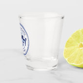カスタムフィッシャーマンブルーバスフィッシュ ショットグラス (右)