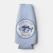 カスタムフィッシャーマンブルーバスフィッシュ ボトルクーラー (正面)