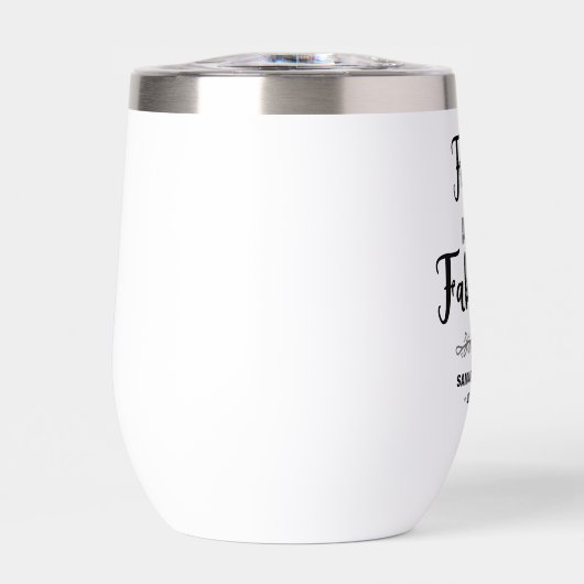 カスタムフィフティと素晴らしい |任意のマイルストーン誕生日 (正面)