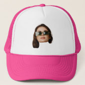 カスタムフェイス 面白い誕生日 キャップ (正面)