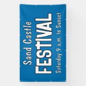 カスタムフェスティバルバナー 横断幕 (縦)