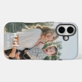 カスタムフォトとテキストのオリジナル Case-Mate iPhoneケース (裏面 (横))