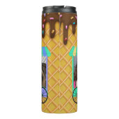 カスタムフォトアイスクリームワッフルコーン タンブラー (裏面)