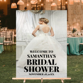 カスタムフォトアクリルブライダルシャワーウェルカムサイン アクリルサイン