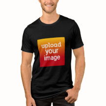 カスタムフォトアップロードTシャツ - 個人用アップロード