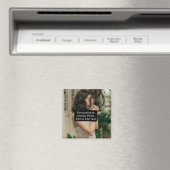 カスタムフォトアパーソナライズされたートワーク名のスローガンの追加 マグネット (インサイチュ (食洗機))