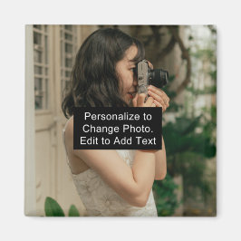 カスタムフォトアパーソナライズされたートワーク名のスローガンの追加 マグネット
