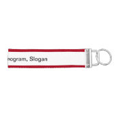 カスタムフォトアートネームモノグラム引用文 リストバンドキーホルダー (鍵右)