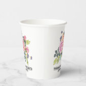 カスタムフォトアートワークスローガン両面 紙コップ (右)