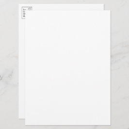 カスタムフォトアートワークタイポグラフィ大はがき 招待状