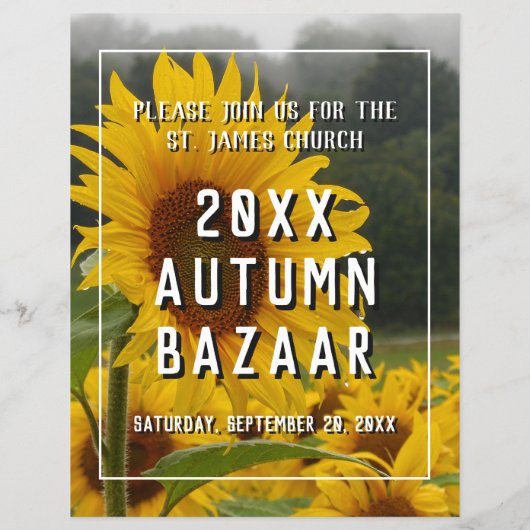 カスタムフォトイベントフライヤー チラシ (裏面)