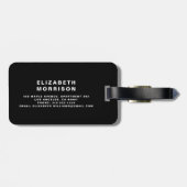 カスタムフォトインスタグラム ラゲッジタグ (裏面横)