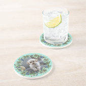 カスタムフォトウィンターベリーリース コースター (側面)