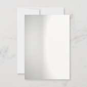 カスタムフォトウェディング 出欠カード (裏面)