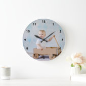 カスタムフォトウォールお気に入りの時計の追加 ラージ壁時計 (ホーム)