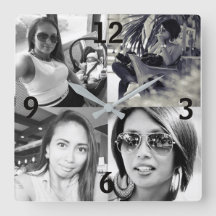 カスタムフォトウォール時計