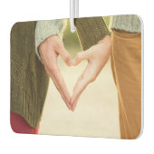 カスタムフォトエアフレッシュナーユーデザイン カーエアーフレッシュナー (左)