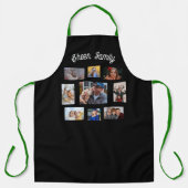 カスタムフォトエプロンパーソナライズされた8フォトコラージュ エプロン (正面)