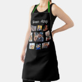 カスタムフォトエプロンパーソナライズされた8フォトコラージュ エプロン (インサイチュ)