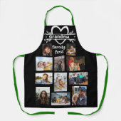 カスタムフォトエプロンパーソナライズされた- Family Kitchen エプロン (正面)