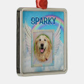 カスタムフォトエンジェルペット記念館 メタルオーナメント (右)