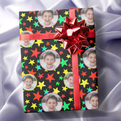 カスタムフォトカスタムロゴの星独自の作成 ラッピングペーパー