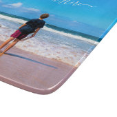 カスタムフォトカッティングボードのパーソナライズされた文字 カッティングボード (角)