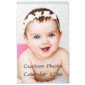 カスタムフォトカパーソナライズされたレンダー カレンダー (カバー)