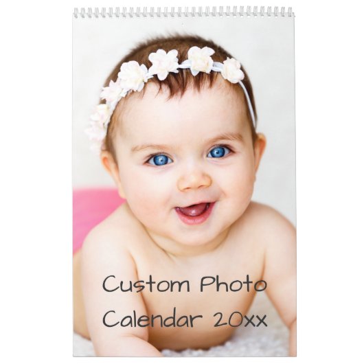 カスタムフォトカパーソナライズされたレンダー カレンダー (カバー)