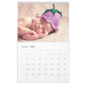 カスタムフォトカパーソナライズされたレンダー カレンダー (1月 2026)