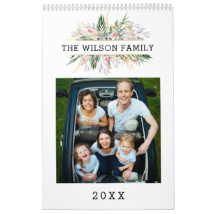 カスタムフォトカレンシンプルダーの作成 カレンダー