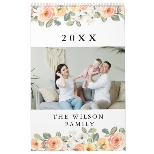 カスタムフォトカレンシンプルダーの作成 カレンダー (カバー)