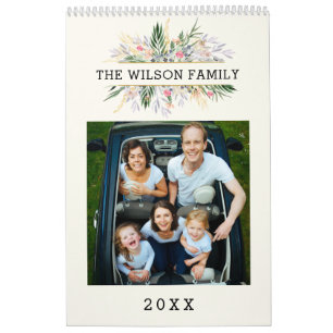 カスタムフォトカレンシンプルダーの作成 カレンダー